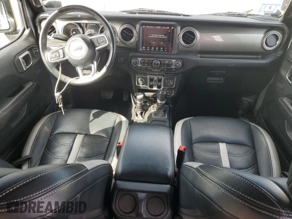 2018 Jeep Wrangler Unlimited Sahara z VIN 1C4HJXEG4JW285606, wystawiony jako Copart lot #49254405 z przebiegiem 57 148 mil mil oraz Szkoda całkowita • Salvage title. Historia ofert i sprzedaży dostępna na DreamBid. Obrazek 8.