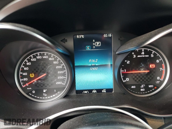 2021 Mercedes-Benz GLC with VIN W1N0G6EB1MG012639, listed as a Copart auction lot 82378274 with 12,452 mi miles and Clean Title. Bid and sale history available at carsss.com. Image 9.