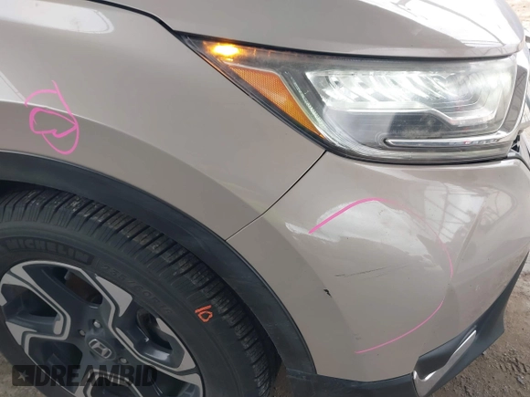 2018 Honda CR-V Touring with VIN 5J6RW2H92JL012021, listed as a IAAI auction lot 41681308 with 110,086 mi miles. Bid and sale history available at carsss.com. Image 19.