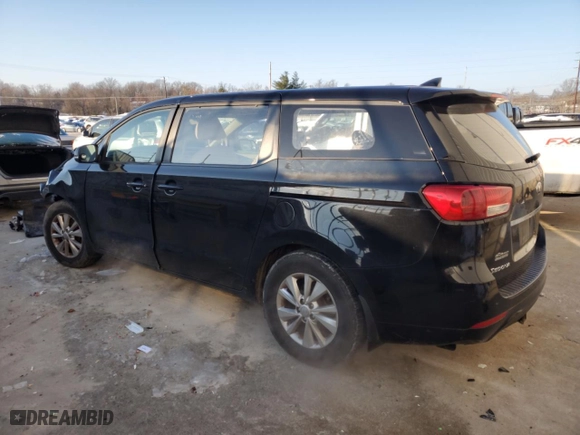2016 Kia Sedona L with VIN KNDMA5C10G6120419, listed as a Copart auction lot 88409355 with 148,589 mi miles and Salvage Title. Bid and sale history available at carsss.com. Image 2.