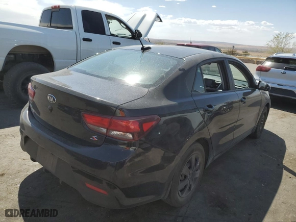 2019 Kia Rio S with VIN 3KPA24AB7KE172638, listed as a Copart auction lot 50948175 with 50,961 mi miles and Salvage Title. Bid and sale history available at carsss.com. Image 3.