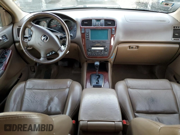 2003 Acura MDX Touring with VIN 2HNYD18603H555594, listed as a Copart auction lot 75211464 with 214,656 mi miles and Salvage Title. Bid and sale history available at DreamBid. Image 8.