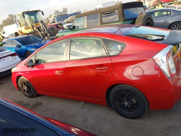 2012 Toyota Prius One with VIN JTDKN3DU5C5387838, listed as a IAAI auction lot 41219319 with NaN miles. Bid and sale history available at carsss.com. Image 14.