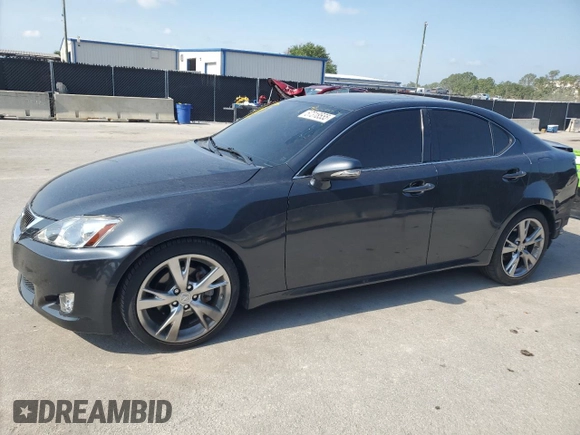 2010 Lexus IS 250 z VIN JTHBF5C21A5126629, wystawiony jako Copart lot #57318555 z przebiegiem 116 804 mil mil oraz Szkoda całkowita • Salvage title. Historia ofert i sprzedaży dostępna na DreamBid. Obrazek 1.