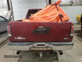 2006 Nissan Titan XE with VIN 1N6BA06A06N504885, listed as a Copart auction lot 88581055 with Not provided miles and Clean title. Bid and sale history available at DreamBid. Image 6.