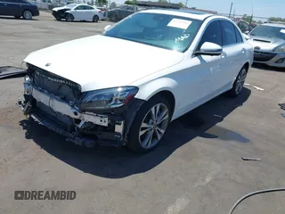 2021 Mercedes-Benz C 300 with VIN W1KWF8EB4MR646585, listed as a IAAI auction lot 42544380 with 21,610 mi miles and . Bid and sale history available at DreamBid. Image 2.