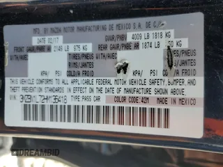 2017 Mazda 3 Touring z VIN 3MZBN1L72HM136418, wystawiony jako Copart lot #59851495 z przebiegiem 161 938 mil mil oraz Czysty tytuł • Clean title. Historia ofert i sprzedaży dostępna na DreamBid. Obrazek 13.