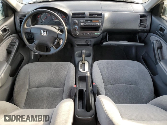 2001 Honda Civic z VIN 1HGEN26441L000467, wystawiony jako Copart lot #42030025 z przebiegiem 92 991 mil mil oraz Czysty tytuł • Clean title. Historia ofert i sprzedaży dostępna na DreamBid. Obrazek 8.