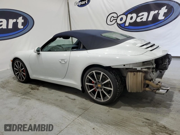 2015 Porsche 911 Carrera S with VIN WP0CB2A90FS154351, listed as a Copart auction lot 72019974 with 12,320 mi miles and Salvage Title. Bid and sale history available at carsss.com. Image 2.