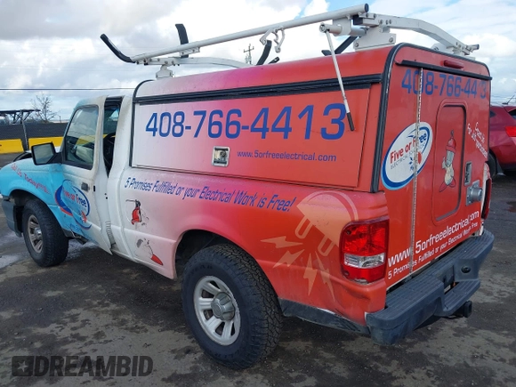 2009 Ford Ranger XL z VIN 1FTYR10DX9PA25560, wystawiony jako IAAI lot #41239225 z przebiegiem 262 920 mil mil oraz . Historia ofert i sprzedaży dostępna na DreamBid. Obrazek 3.