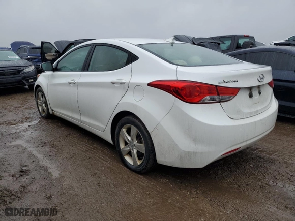 2012 Hyundai Elantra GLS PZEV with VIN 5NPDH4AE7CH080061, listed as a Copart auction lot 86893694 with 217,551 mi miles and Clean Title. Bid and sale history available at carsss.com. Image 2.