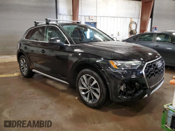 2023 Audi Q5 S line Premium Plus z VIN WA1EAAFY0P2012471, wystawiony jako Copart lot #46834795 z przebiegiem 37 811 mil mil oraz Nie do naprawy. Historia ofert i sprzedaży dostępna na DreamBid. Obrazek 4.