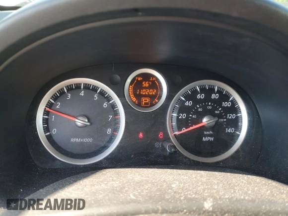 2011 Nissan Sentra SR with VIN 3N1AB6AP8BL674922, listed as a Copart auction lot 54517565 with 110,202 mi miles and Salvage title. Bid and sale history available at DreamBid. Image 9.