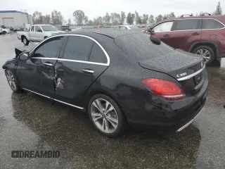 2020 Mercedes-Benz C with VIN WDDWF8DB7LR560476, listed as a Copart auction lot 45469455 with Not Provided miles and Salvage Title. Bid and sale history available at carsss.com. Image 2.