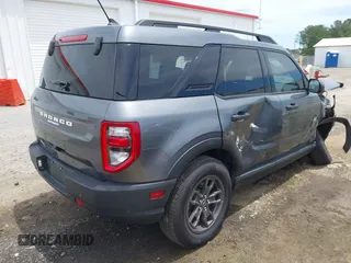 2024 Ford Bronco Sport Big Bend with VIN 3FMCR9B67RRE39777, listed as a IAAI auction lot 42336351 with 30,509 mi miles and . Bid and sale history available at DreamBid. Image 4.
