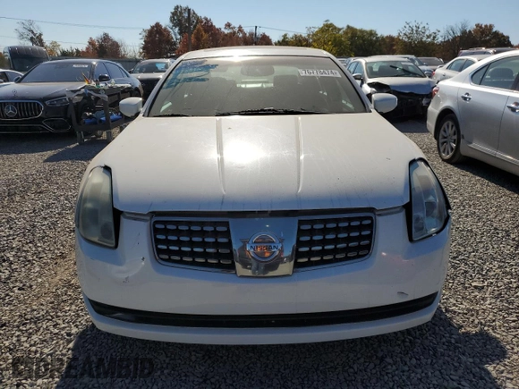 2004 Nissan Maxima SE with VIN 1N4BA41E14C833369, listed as a Copart auction lot 76778474 with 158,045 mi miles and Salvage Title. Bid and sale history available at carsss.com. Image 5.