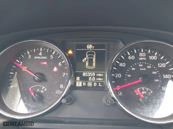 2015 Nissan Rogue Select S with VIN JN8AS5MT3FW163882, listed as a IAAI auction lot 41702353 with 85,359 mi miles. Bid and sale history available at carsss.com. Image 7.