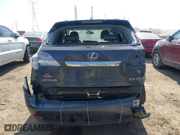 2010 Lexus RX 350 with VIN 2T2BK1BAXAC032746, listed as a IAAI auction lot 41794442 with 138,639 mi miles. Bid and sale history available at carsss.com. Image 16.