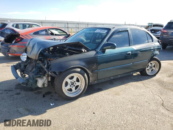 1998 Honda Civic EX with VIN 2HGEJ8549WH602267, listed as a Copart auction lot 87268494 with 219,779 mi miles and Salvage Title. Bid and sale history available at carsss.com. Image 1.