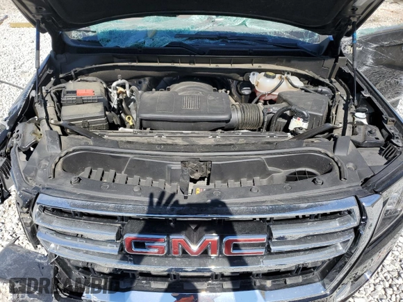 2023 GMC Yukon XL SLT with VIN 1GKS2GKDXPR254627, listed as a Copart auction lot 59226594 with 39,428 mi miles and Salvage Title. Bid and sale history available at DreamBid. Image 12.