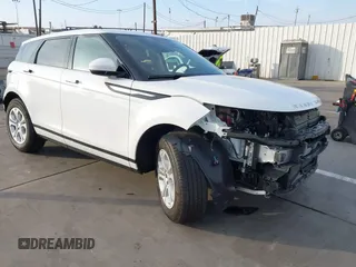 2023 Land Rover Range Rover Evoque S with VIN SALZJ2FXXPH211621, listed as a IAAI auction lot 41152706 with 23,437 mi miles and . Bid and sale history available at DreamBid. Image 1.