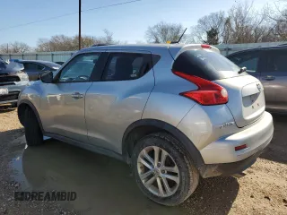 2012 Nissan Juke SV with VIN JN8AF5MR0CT109476, listed as a Copart auction lot 82809634 with 70,211 mi miles and Salvage Title. Bid and sale history available at carsss.com. Image 2.