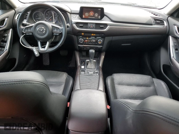 2017 Mazda 6 Grand Touring с VIN JM1GL1W55H1140064, выставлен на аукционе Copart как лот 57503425 с пробегом 74 304 миль миль и Списание • Salvage title. История ставок и продаж доступна на DreamBid. Изображение 8.