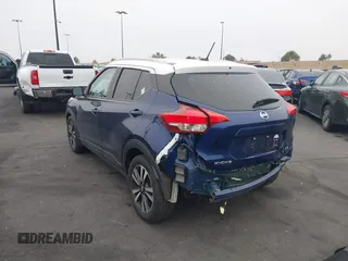 2020 Nissan Kicks SV with VIN 3N1CP5CV2LL501138, listed as a IAAI auction lot 42140257 with 56,959 mi miles. Bid and sale history available at carsss.com. Image 15.