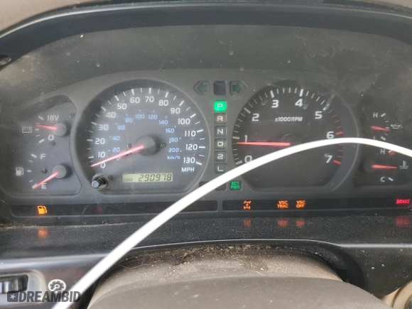 2000 Toyota Land Cruiser with VIN JT3HT05J1Y0096328, listed as a Copart auction lot 48390945 with 290,978 mi miles and Salvage Title. Bid and sale history available at carsss.com. Image 9.