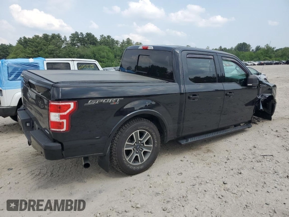 2020 Ford F-150 XL with VIN 1FTEW1EP4LFB40893, listed as a Copart auction lot 59937065 with 83,540 mi miles and Salvage title. Bid and sale history available at DreamBid. Image 3.