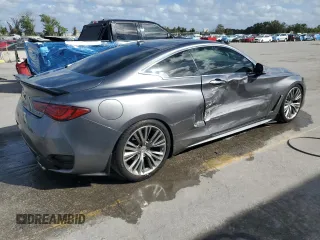 2018 Infiniti Q60 Sport with VIN JN1EV7EK8JM342142, listed as a Copart auction lot 78714604 with 100,381 mi miles and Non Repairable. Bid and sale history available at DreamBid. Image 3.