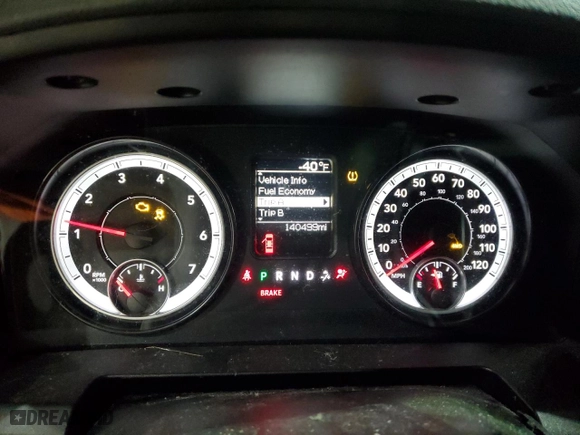 2014 Ram 1500 Express with VIN 1C6RR7FT6ES226117, listed as a Copart auction lot 84291594 with 140,499 mi miles and Salvage Title. Bid and sale history available at carsss.com. Image 9.
