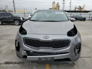 2017 Kia Sportage EX with VIN KNDPN3AC1H7160580, listed as a Copart auction lot 55949545 with 98,870 mi miles and Salvage title. Bid and sale history available at DreamBid. Image 5.