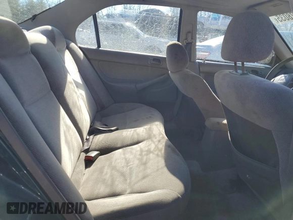 1997 Honda Civic LX with VIN 2HGEJ6673VH533278, listed as a Copart auction lot 46778035 with 212,859 mi miles and Salvage Title. Bid and sale history available at carsss.com. Image 11.