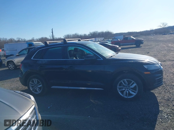 2020 Audi Q5 Premium with VIN WA1ANAFY5L2043678, listed as a IAAI auction lot 41893430 with 108,785 mi miles and . Bid and sale history available at DreamBid. Image 13.