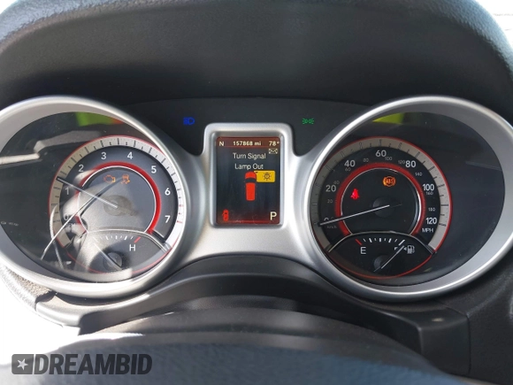 2018 Dodge Journey SE with VIN 3C4PDCAB0JT229335, listed as a IAAI auction lot 42056228 with 157,868 mi miles. Bid and sale history available at carsss.com. Image 7.