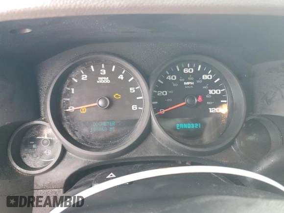 2011 Chevrolet Silverado 1500 Work Truck with VIN 1GCRCPEX7BZ248418, listed as a Copart auction lot 84303834 with 198,468 mi miles and Clean Title. Bid and sale history available at DreamBid. Image 9.