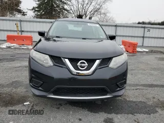 2016 Nissan Rogue SV with VIN KNMAT2MVXGP666538, listed as a Copart auction lot 45104455 with 101,104 mi miles and Salvage Title. Bid and sale history available at DreamBid. Image 5.