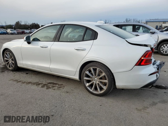 2021 Volvo S60 Momentum with VIN 7JRA22TK3MG096468, listed as a Copart auction lot 37730094 with 19,098 mi miles. Bid and sale history available at carsss.com. Image 2.