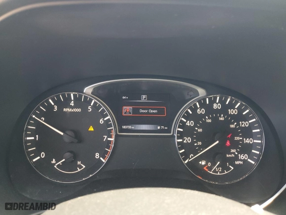 2017 Nissan Pathfinder SV with VIN 5N1DR2MN0HC617316, listed as a Copart auction lot 52251075 with 183,733 mi miles and Salvage Title. Bid and sale history available at carsss.com. Image 9.