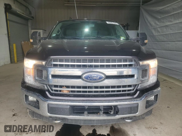 2018 Ford F-150 XL with VIN 1FTFW1EG7JFA10270, listed as a Copart auction lot 49081935 with 155,763 mi miles and Salvage Title. Bid and sale history available at carsss.com. Image 5.