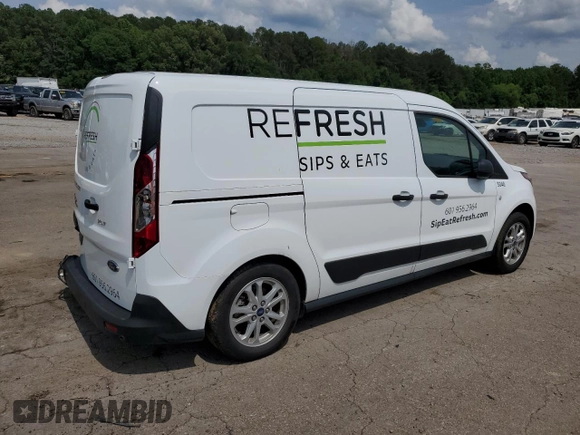 2023 Ford Transit Connect XLT z VIN NM0LS7T23P1565048, wystawiony jako Copart lot #56461565 z przebiegiem 26 822 mil mil oraz Szkoda całkowita • Salvage title. Historia ofert i sprzedaży dostępna na DreamBid. Obrazek 3.