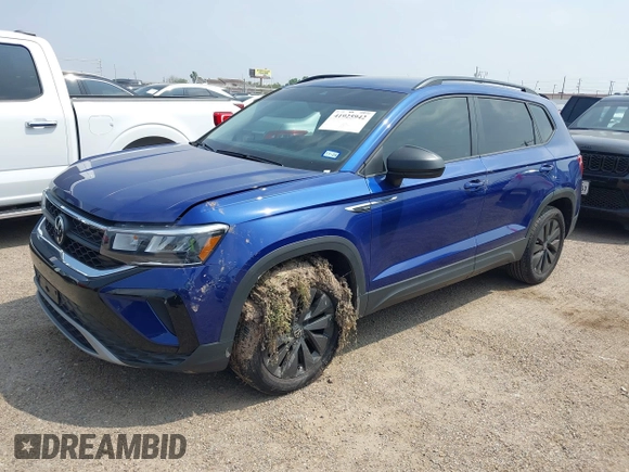 2024 Volkswagen Taos S с VIN 3VV5X7B26RM113472, выставлен на аукционе IAAI как лот 41925942 с пробегом 7 232 миль миль и . История ставок и продаж доступна на DreamBid. Изображение 17.
