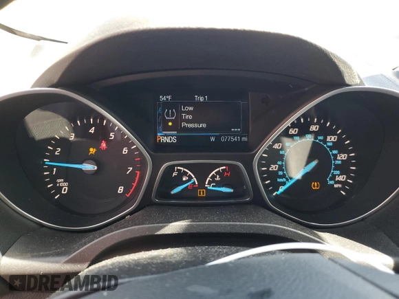 2015 Ford Escape Titanium with VIN 1FMCU9J9XFUB11123, listed as a Copart auction lot 52191015 with 77,541 mi miles and Salvage Title. Bid and sale history available at carsss.com. Image 9.