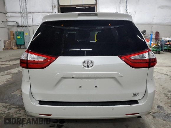 2017 Toyota Sienna with VIN 5TDDZ3DC3HS167720, listed as a Copart auction lot 88321405 with 86,392 mi miles and Salvage Title. Bid and sale history available at DreamBid. Image 6.