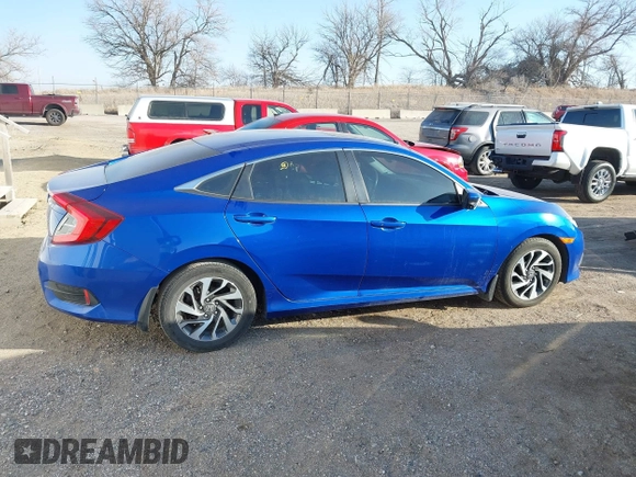 2016 Honda Civic Sedan EX with VIN 19XFC2F88GE051242, listed as a IAAI auction lot 41651815 with 132,091 mi miles. Bid and sale history available at carsss.com. Image 13.