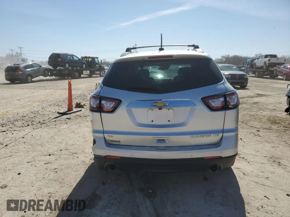 2016 Chevrolet Traverse LTZ with VIN 1GNKVJKD2GJ238668, listed as a Copart auction lot 48658965 with 106,924 mi miles and Salvage Title. Bid and sale history available at DreamBid. Image 6.
