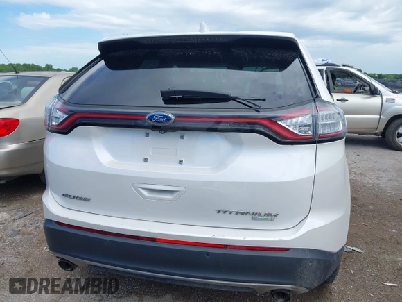 2017 Ford Edge Titanium z VIN 2FMPK3K98HBB28403, wystawiony jako IAAI lot #42103773 z przebiegiem 131 525 mil mil oraz . Historia ofert i sprzedaży dostępna na DreamBid. Obrazek 16.