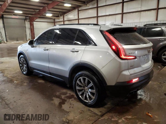 2020 Cadillac XT4 AWD Sport with VIN 1GYFZFR40LF092215, listed as a Copart auction lot 44363945 with 100,675 mi miles and Salvage title. Bid and sale history available at DreamBid. Image 2.