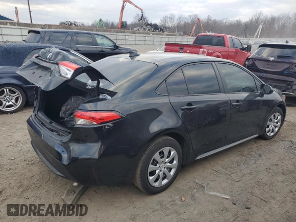 2022 Toyota Corolla LE with VIN 5YFEPMAE1NP313137, listed as a Copart auction lot 81742514 with 18,611 mi miles and Salvage Title. Bid and sale history available at carsss.com. Image 3.